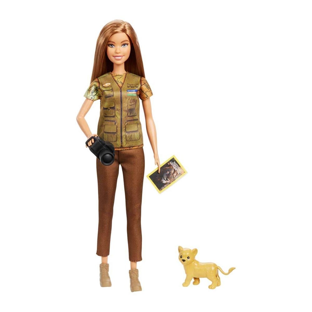 Manken Bebekler, Barbie, Barbie National Geographic Bebekleri GDM44 GDM46 Vahşi Yaşam Fotoğrafçısı