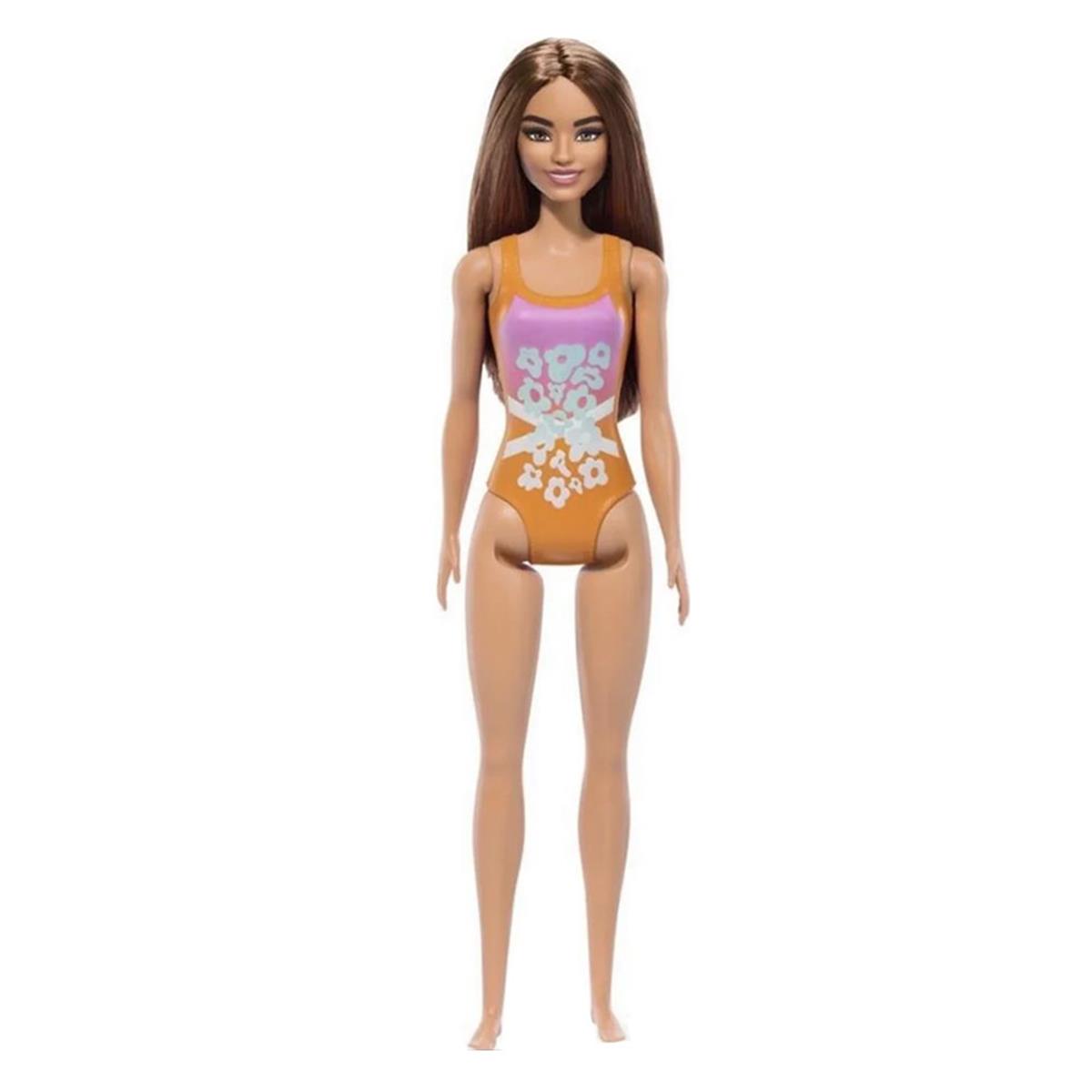 Manken Bebekler, Barbie, Barbie Plajda Bebekleri DWJ99 HPV21 Kumral