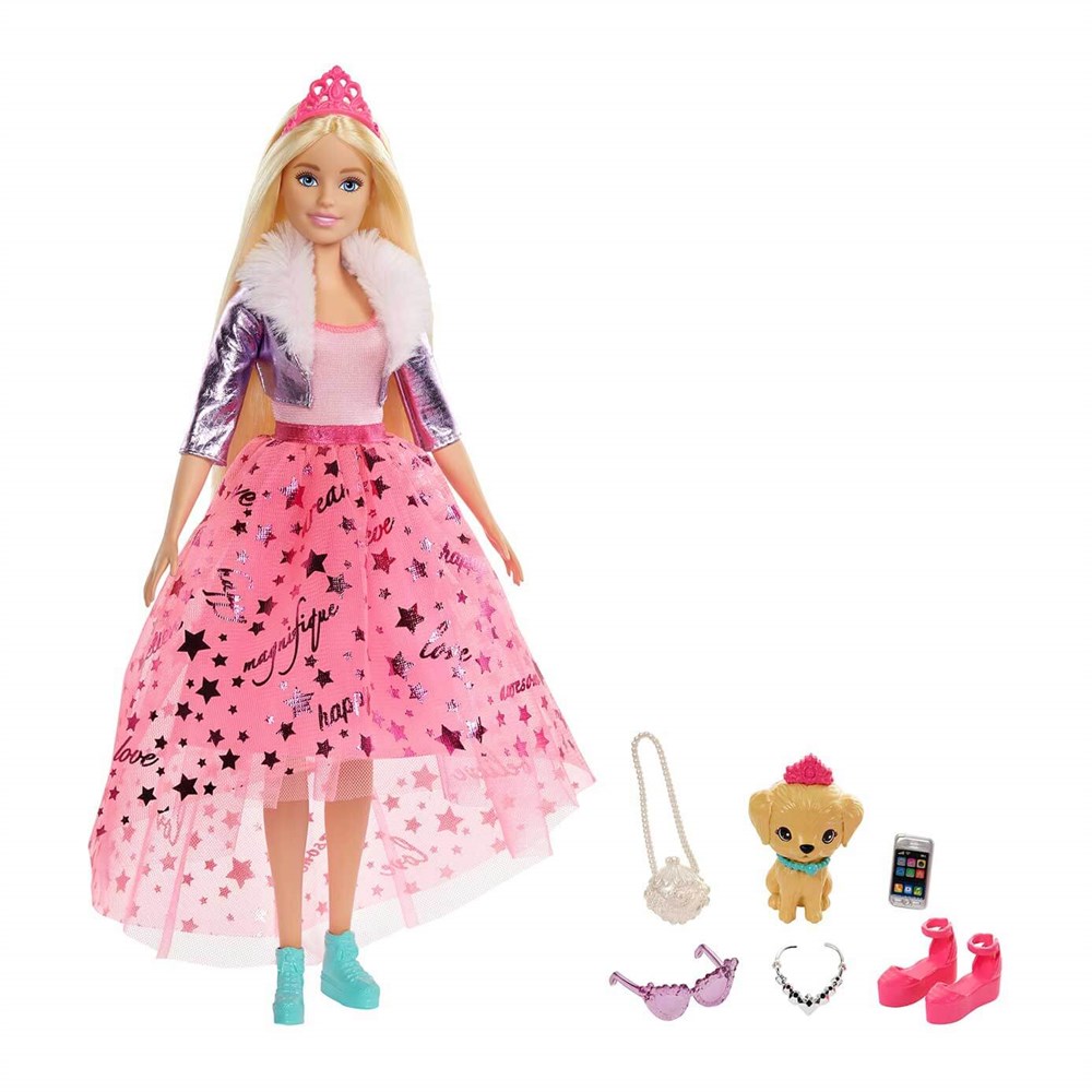 Manken Bebekler, Barbie, Barbie Prenses Macerası Prenses Barbie Bebek GML76