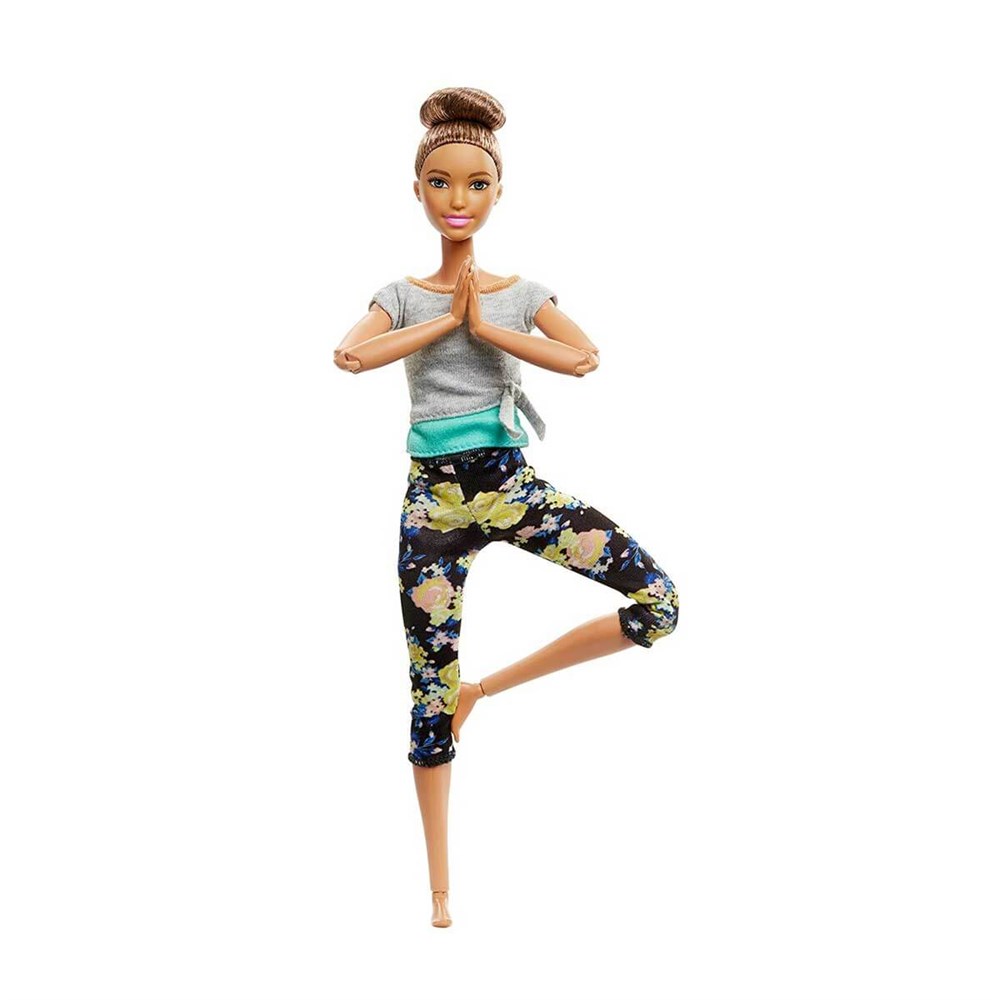 Manken Bebekler, Barbie, Barbie Sonsuz Hareket Esmer FTG82