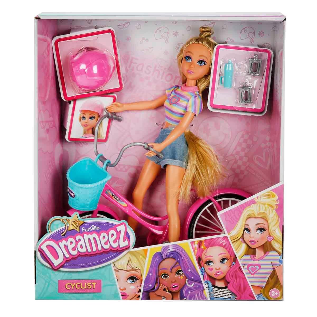 Manken Bebekler, Sunman, Dreameez Bisikletçi Bebek Oyun Seti