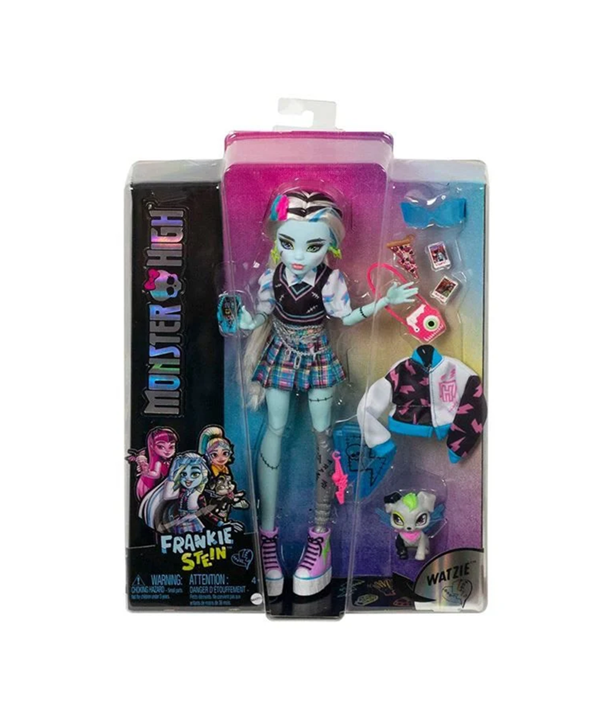 Manken Bebekler, Monster High, Monster High Ana Karakter Bebekler HPD53 HHK53 Frankie Stein