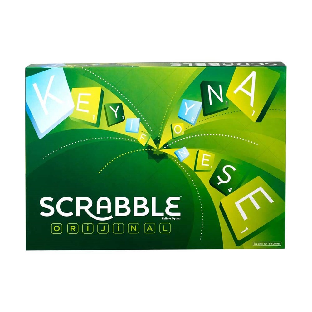 Masa Oyunları, Mattel Games, Orijinal Scrabble Türkçe Y9611