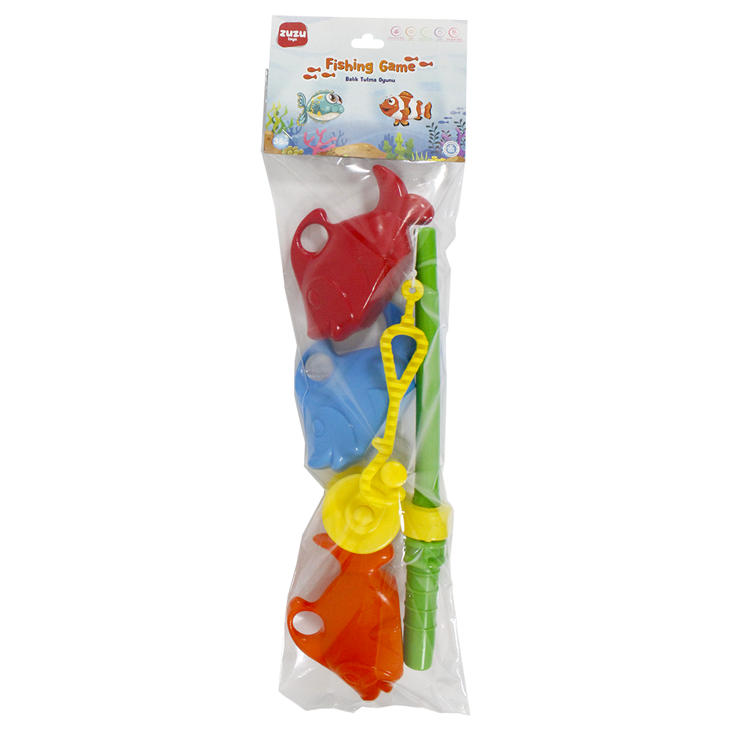 Mesleki Oyuncaklar, ZUZU TOYS, Zuzu Toys Poşetli Balık Tutma Oyunu
