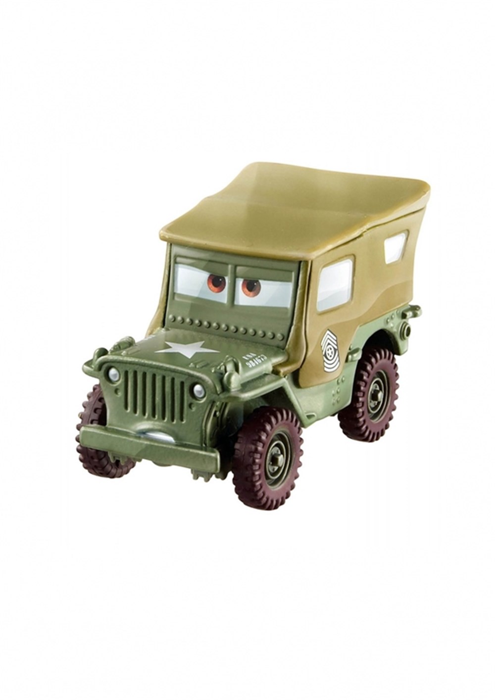Metal Model Arabalar, Cars, Cars 3 Tekli Karakter Araçlar DXV29 FJH95 Sarge