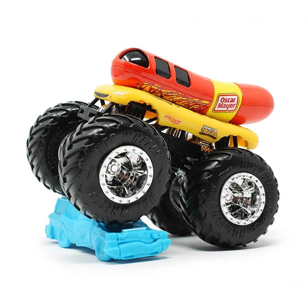 Metal Model Arabalar, Hot Wheels, Hot Wheels Monster Trucks 1:64 Arabalar FYJ44 GJD82 Oscar Mayer