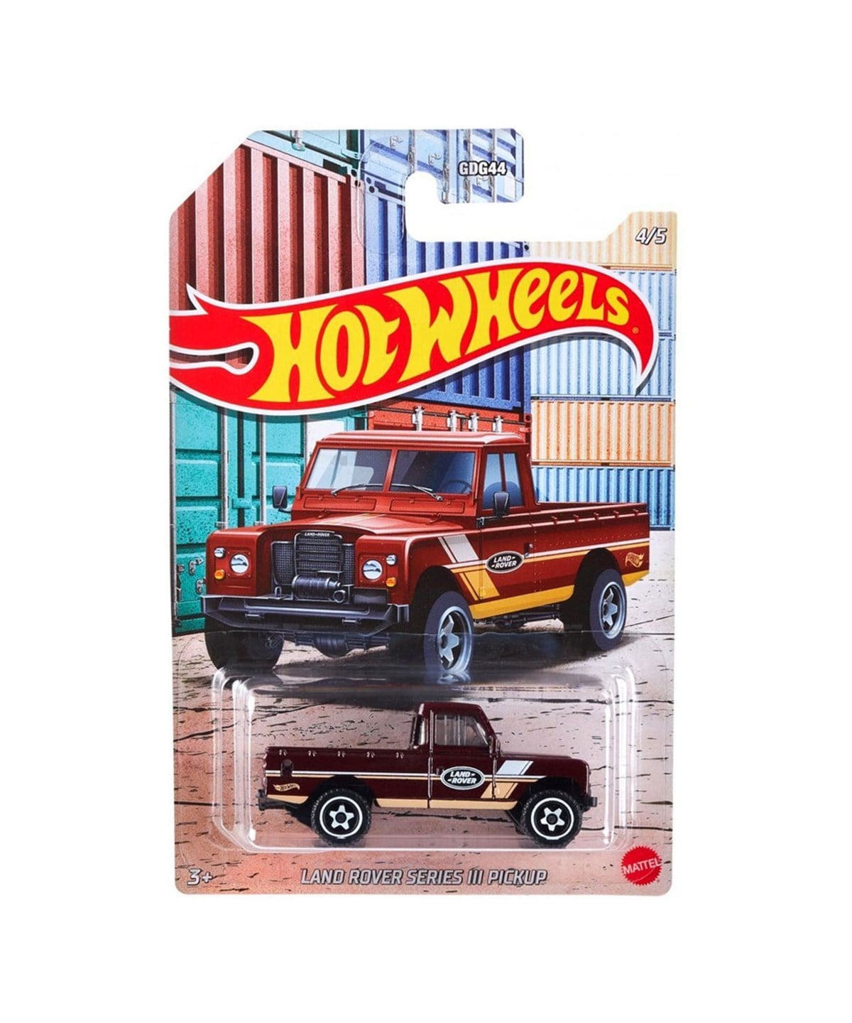 Metal Model Arabalar, Hot Wheels, Hot Wheels Pickup Arabalar GYN20 GRP26 Land Rover Series 3 Pickup