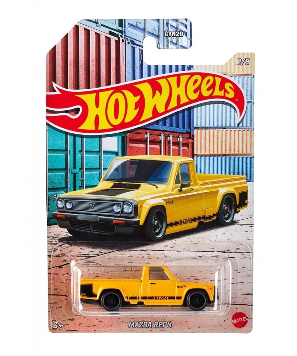 Metal Model Arabalar, Hot Wheels, Hot Wheels Pickup Arabalar GYN20 GRP24 Mazda Repu