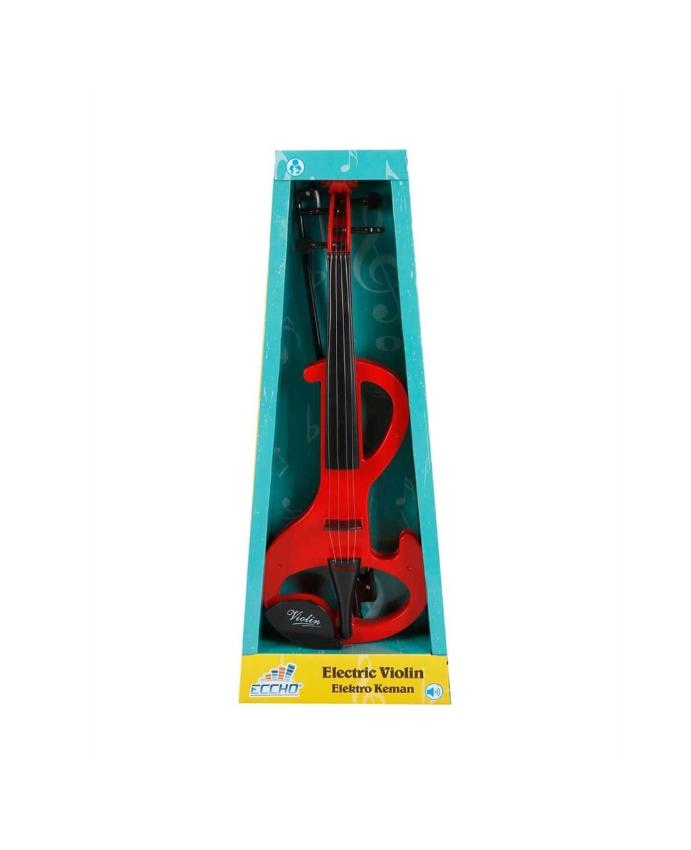 Müzik Aletleri, Sunman, Elektronik Keman 43 cm. 20715 Kırmızı