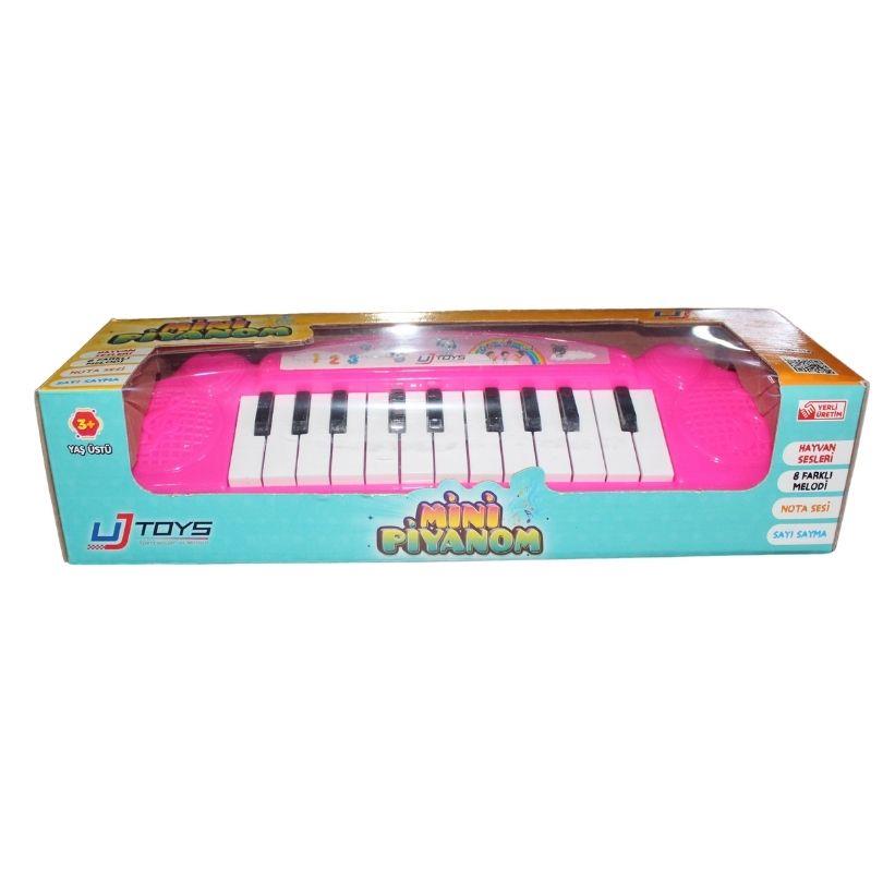 Müzik Aletleri, UJ TOYS, Uj Toys Mini Piyano 09369 Pembe