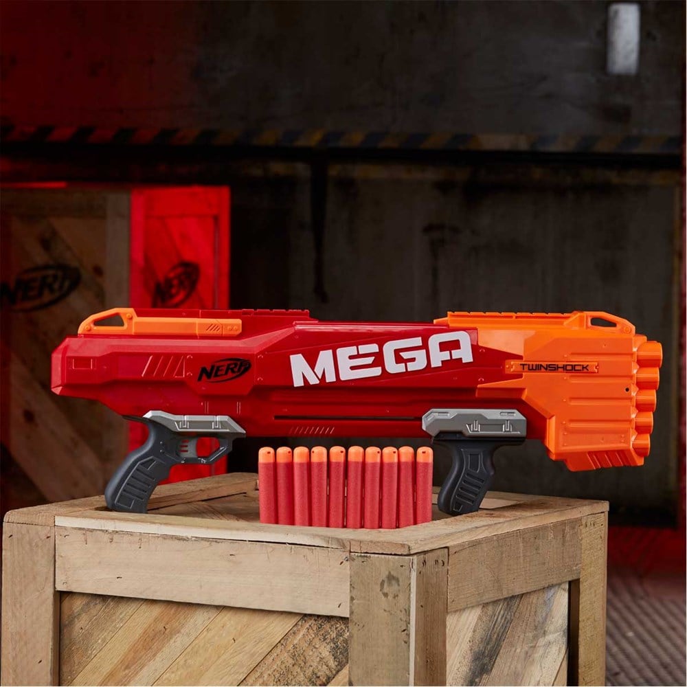 Nerf N-Strike Mega Twinshock 10 Dartlı B9894