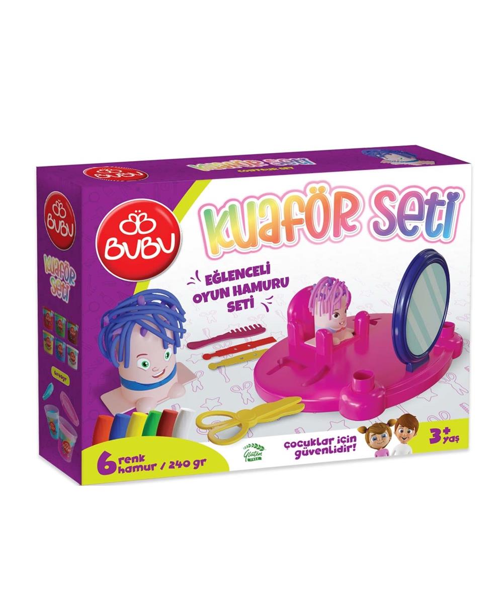 Oyun Hamuru ve Slime, BuBu, BuBu Eğlenceli Kuaför Oyun Hamuru Seti OH0014