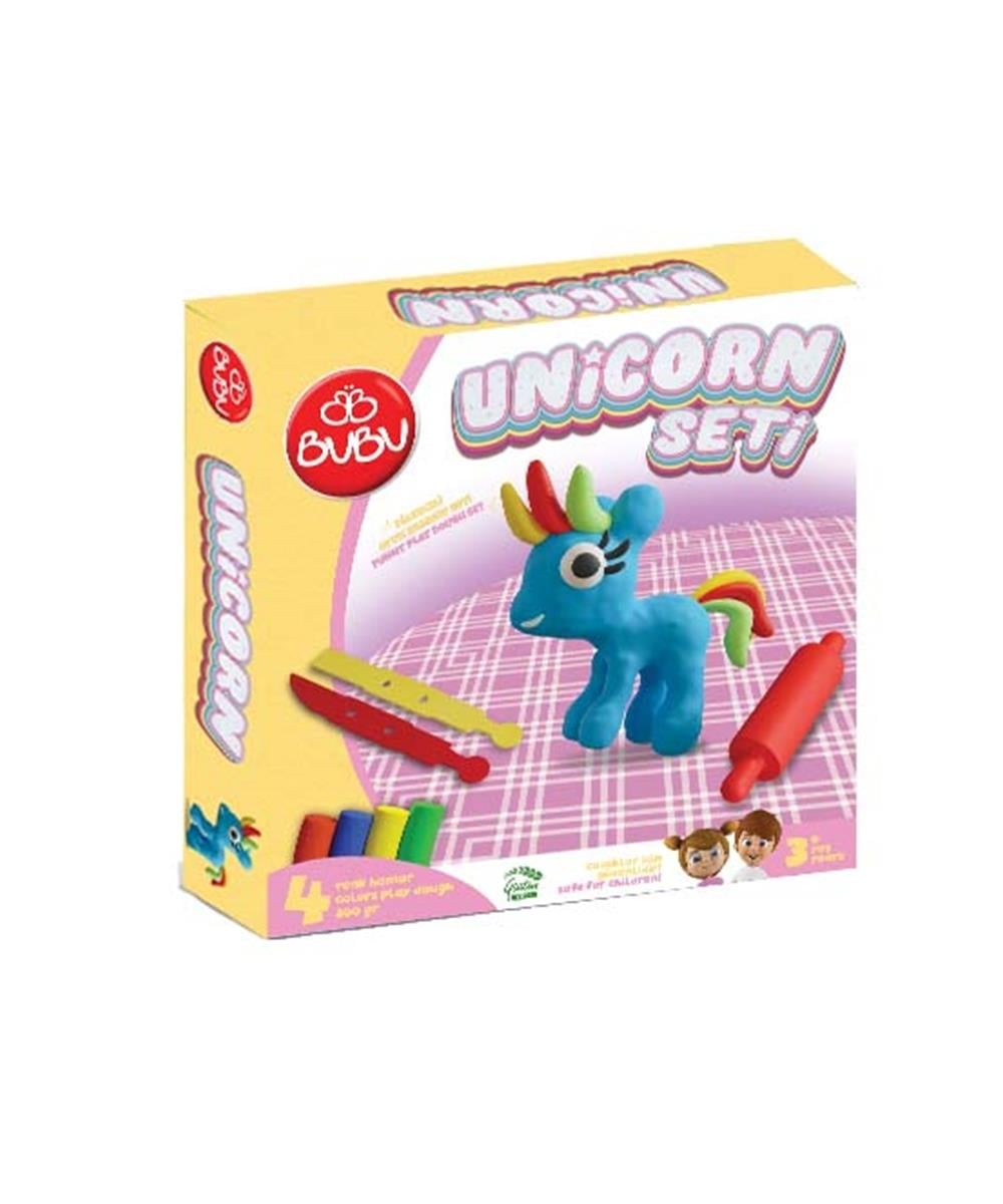 Oyun Hamuru ve Slime, BuBu, Bubu Unicorn Oyun Hamuru Seti OH0032