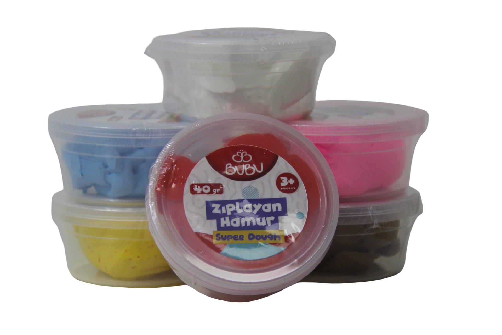 Oyun Hamuru ve Slime, BuBu, Bubu Zıplayan Hamur 40 Gr HA0001