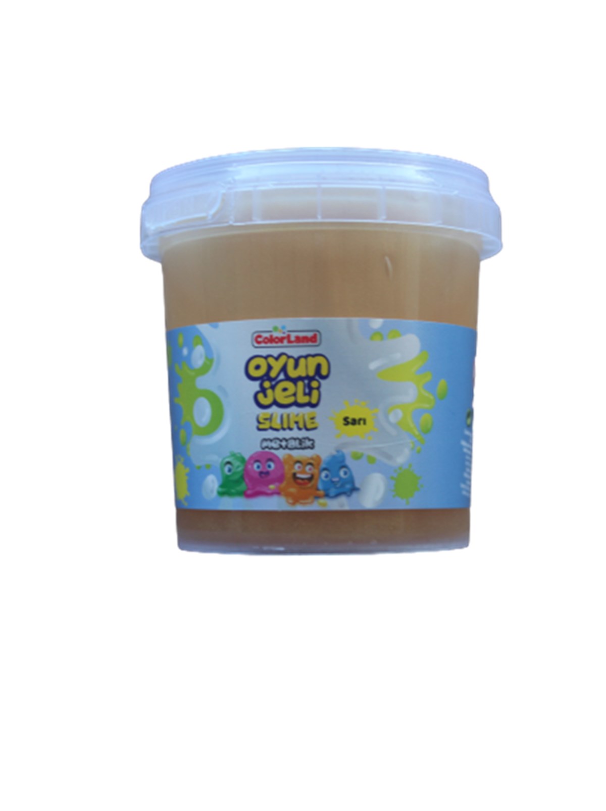 Oyun Hamuru ve Slime, Ceren, Colorland Oyun Jeli Slime 145 gr Metalik Sarı