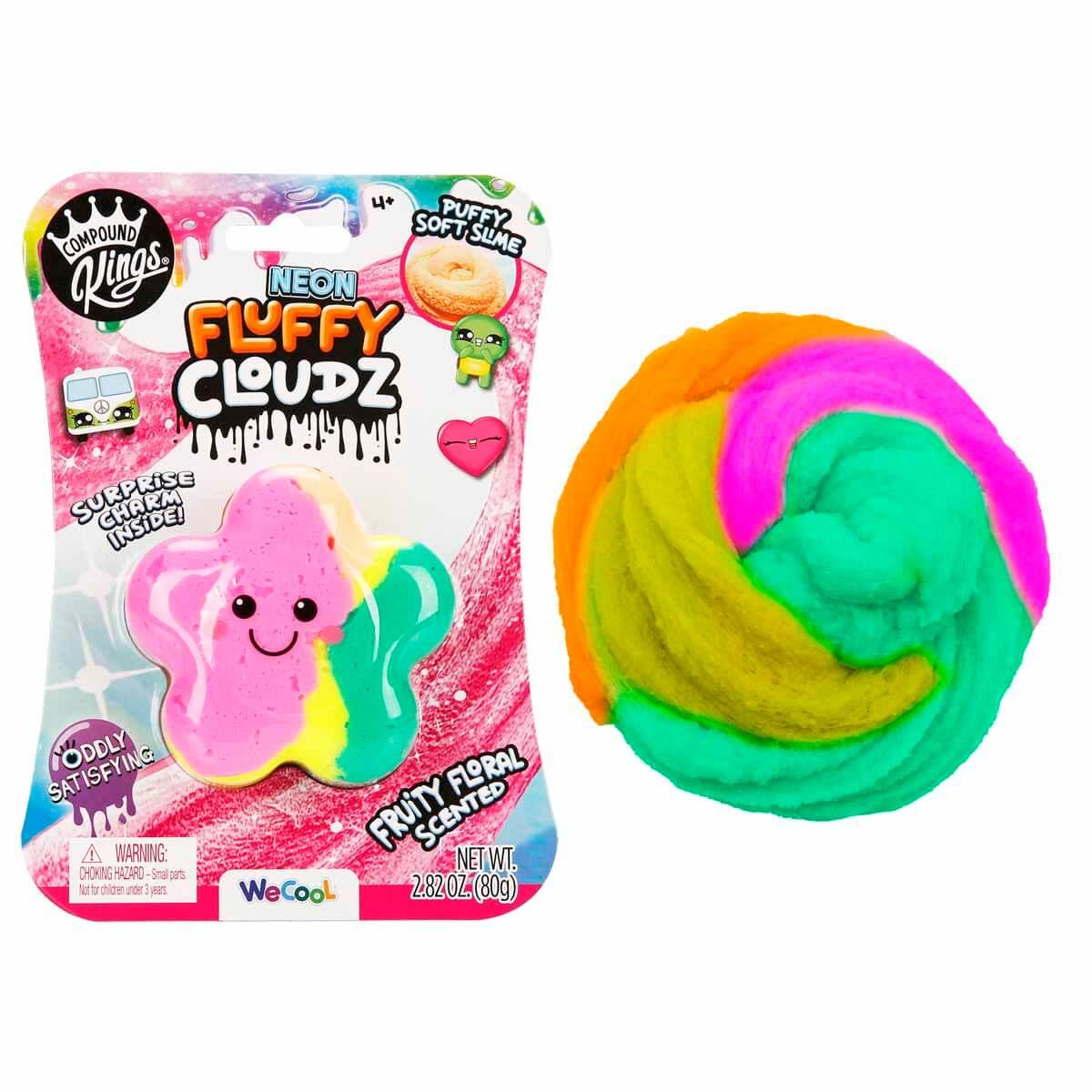 Oyun Hamuru ve Slime, Sunman, Compound Kings Neon Fluffy Cloudz Çiçek Slime