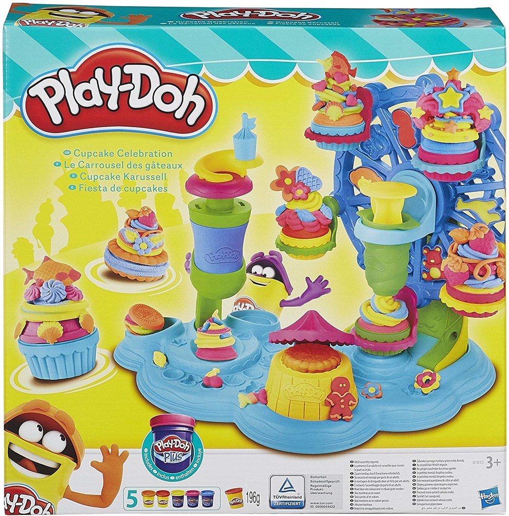 Oyun Hamuru ve Slime, Play-Doh, Play Doh Cupcake Festivali B1855