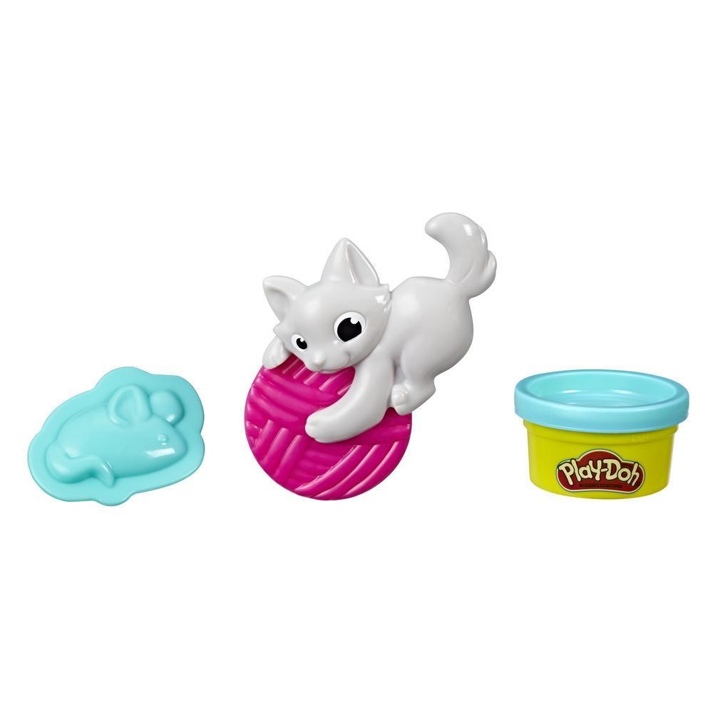 Oyun Hamuru ve Slime, Play-Doh, Play Doh Mini Hayvan Araçları E2124 E2237 Kedi