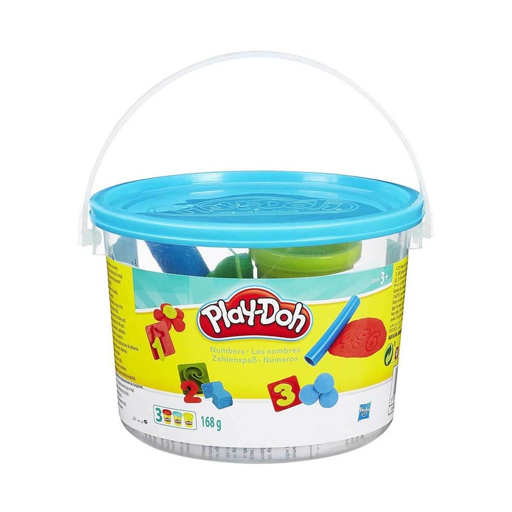 Oyun Hamuru ve Slime, Play-Doh, Play Doh Mini Kovam Oyun Hamur Seti Rakam