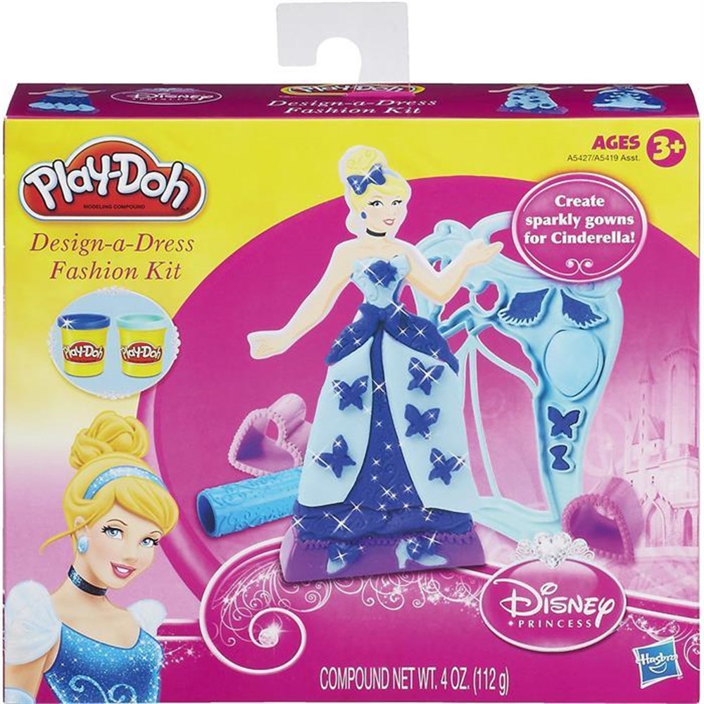 Oyun Hamuru ve Slime, Play-Doh, Play Doh Prenses Tasarımı Oyun Hamuru Seti A5419