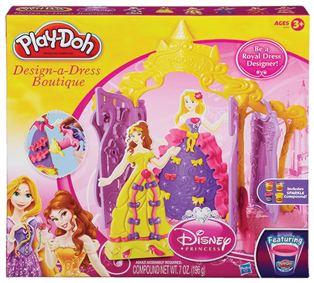 Oyun Hamuru ve Slime, Play-Doh, Play-Doh Prensesin Butik Atölyesi A2592