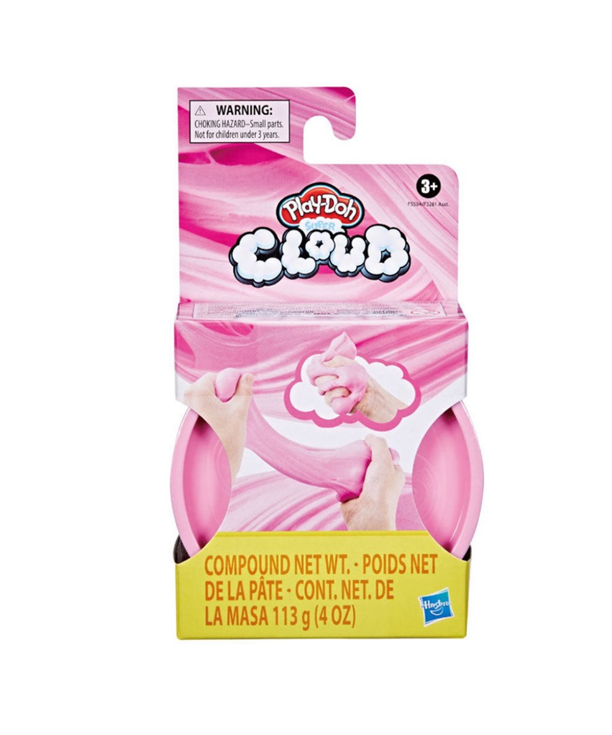 Oyun Hamuru ve Slime, Play-Doh, Play Doh Super Cloud Bulut Hamur F3281 F5504 Pembe