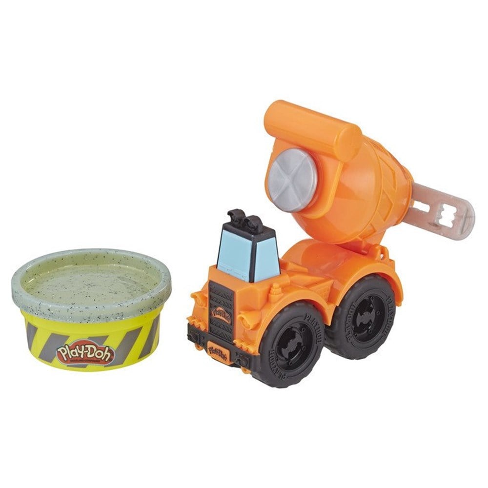 Oyun Hamuru ve Slime, Play-Doh, Play Doh Wheels Serisi E4575 E4705 Çimento Kamyonu