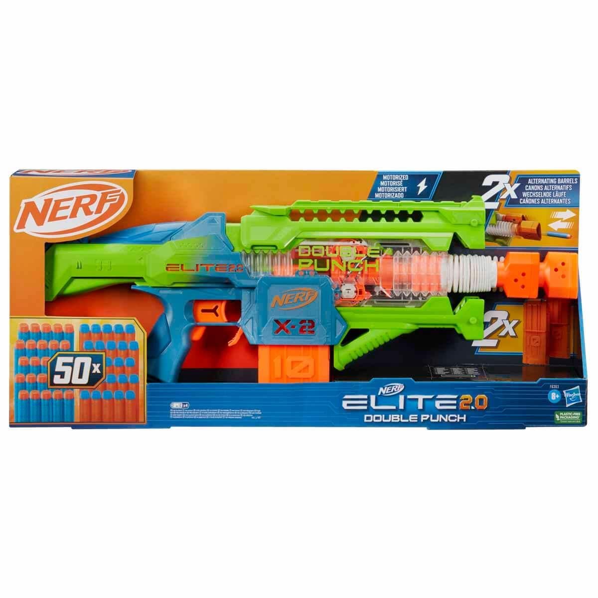 Oyuncak Silahlar, Nerf, Nerf Elite 2.0 Double Punch F6363