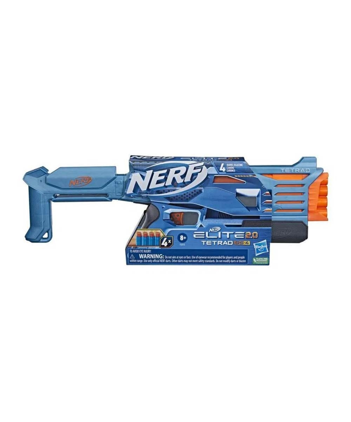 Oyuncak Silahlar, Nerf, Nerf Elite 2.0 Tetrad Qs 4 NERF F5367 F5025