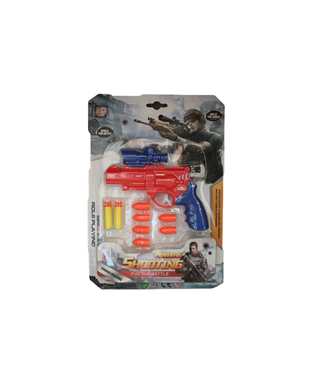 Oyuncak Silahlar, Merkez Oyuncak, Silah Kartela Powerful Shooting 02076