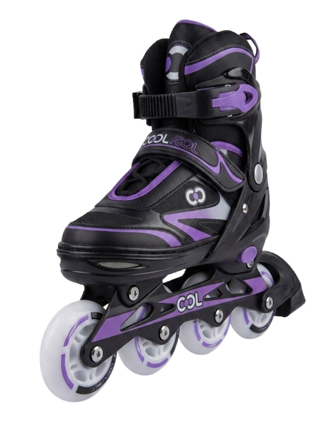 Paten, Furkan Toys, Cool Wheels Glow Style Paten Mor/M 34-37 FR37845