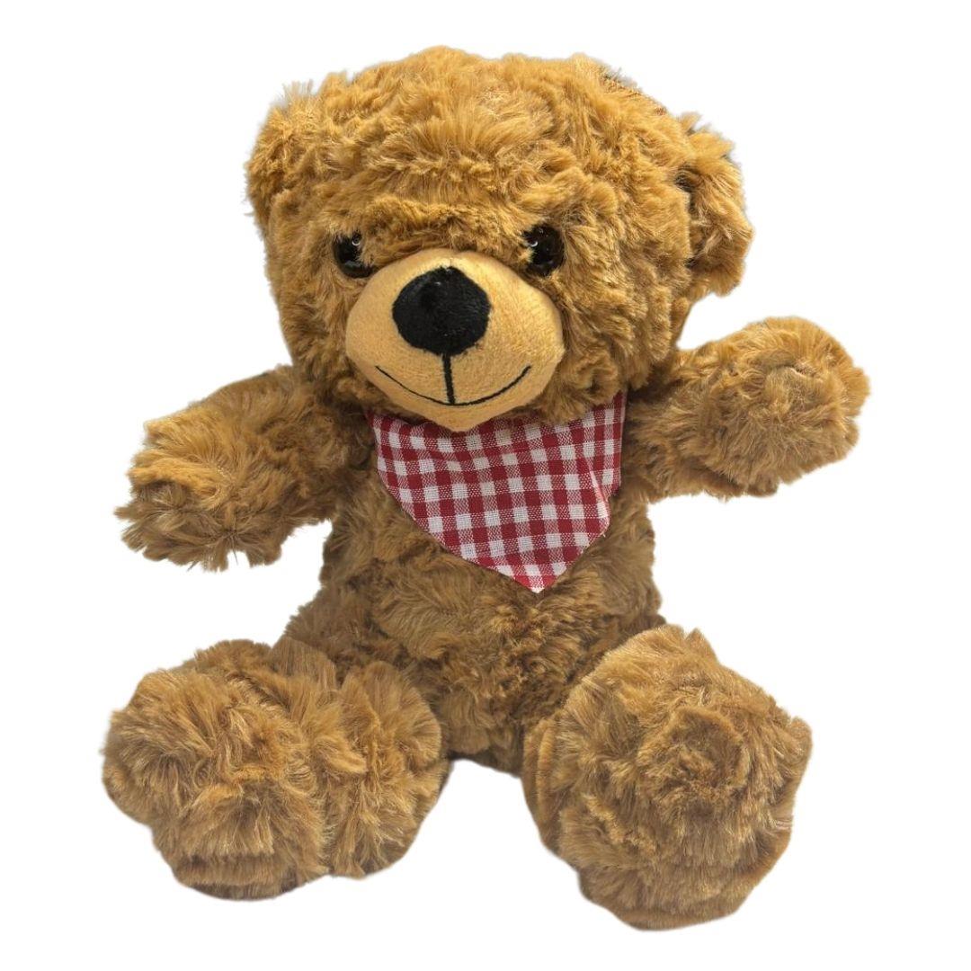 Peluş Hayvanlar, Halley, Halley Peluş Ayı Fularlı 22 cm
