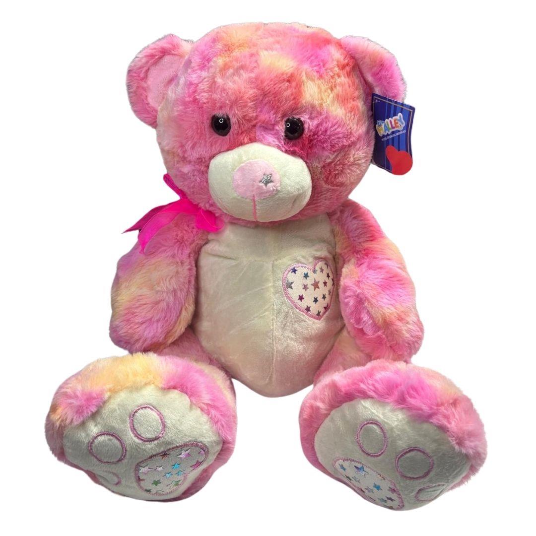 Peluş Hayvanlar, Halley, Halley Peluş Ayı Oturan 35 cm 25569 Pembe