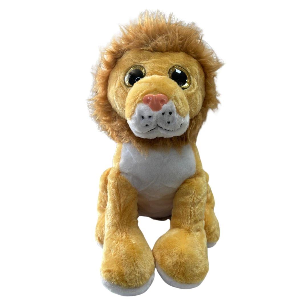 Peluş Hayvanlar, Halley, Halley Peluş İri Gözlü Yaban Hayvanları 25828 Aslan