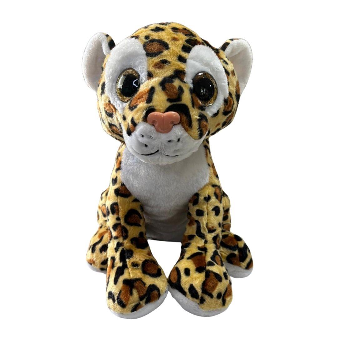 Peluş Hayvanlar, Halley, Halley Peluş İri Gözlü Yaban Hayvanları 25828 Leopar