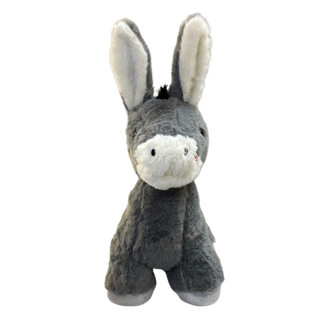 Peluş Hayvanlar, Halley, Halley Peluş Kalp İşlemeli Eşek 35 cm