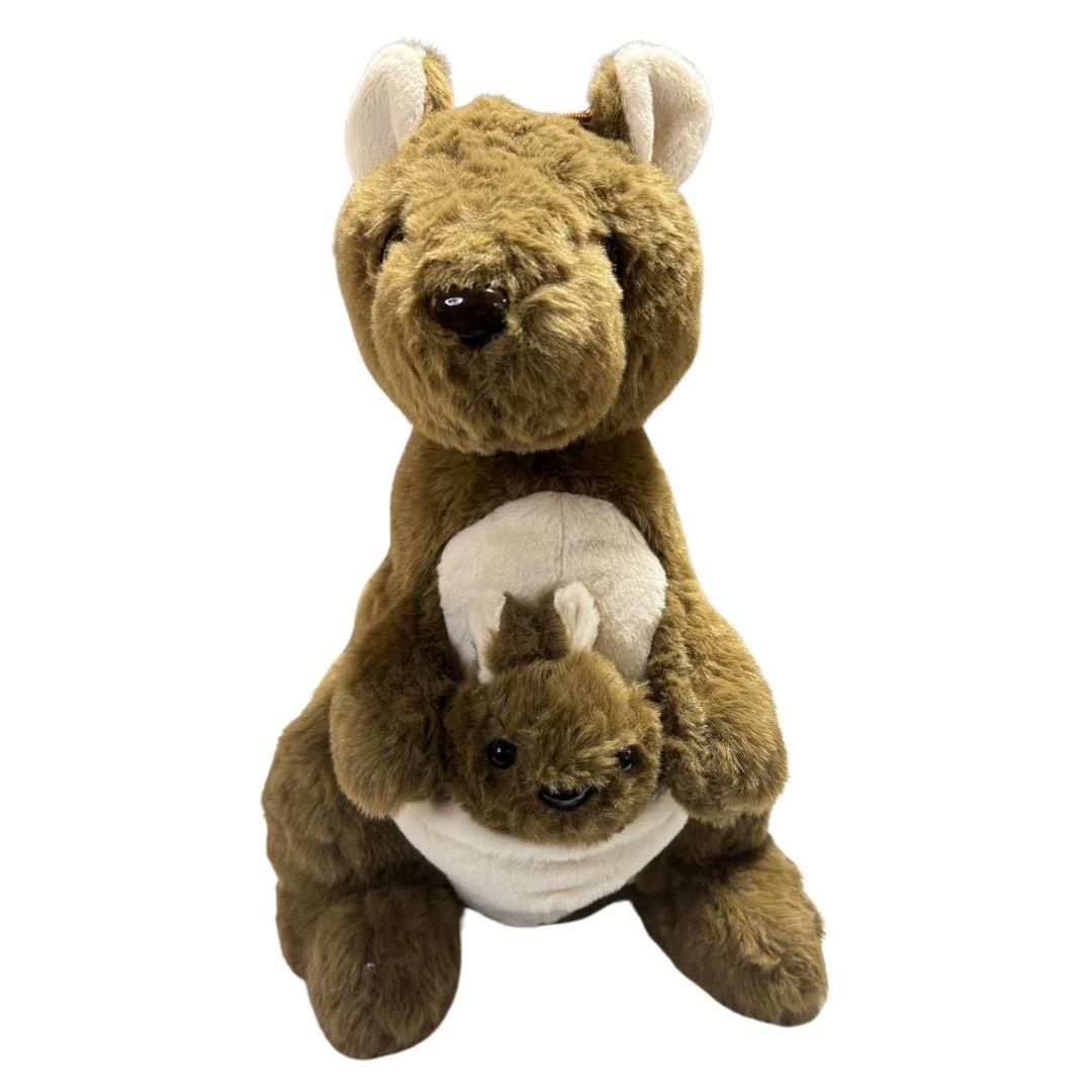 Peluş Hayvanlar, Halley, Halley Peluş Kanguru 35 cm 23237 Koyu Kahve