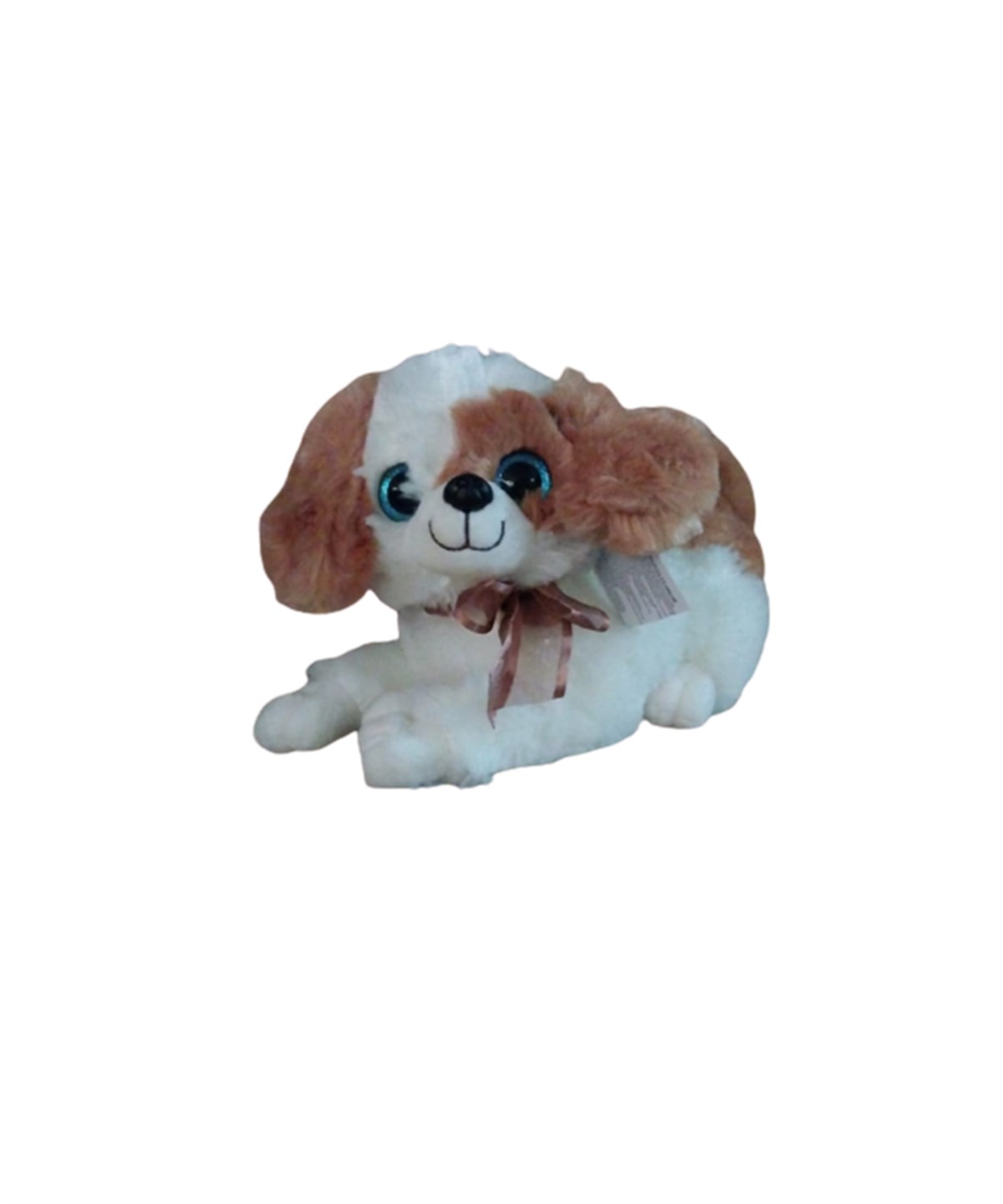 Peluş Hayvanlar, OSMAN KIZILKAYA, KZL Sesli Peluş Köpek 25 cm 93636 Krem Kahverengi