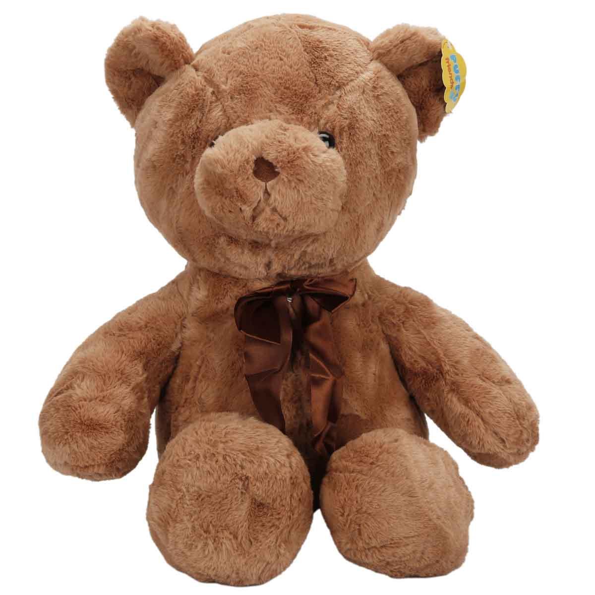 Peluş Hayvanlar, Sunman, Peluş Ayı Kurdaleli 45 cm 47705 Kahverengi