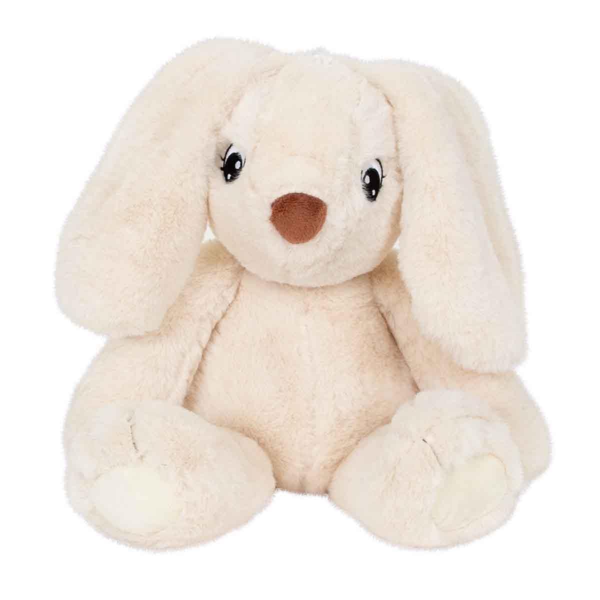 Peluş Hayvanlar, Sunman, Peluş Tavşan Oturan 25 cm Krem