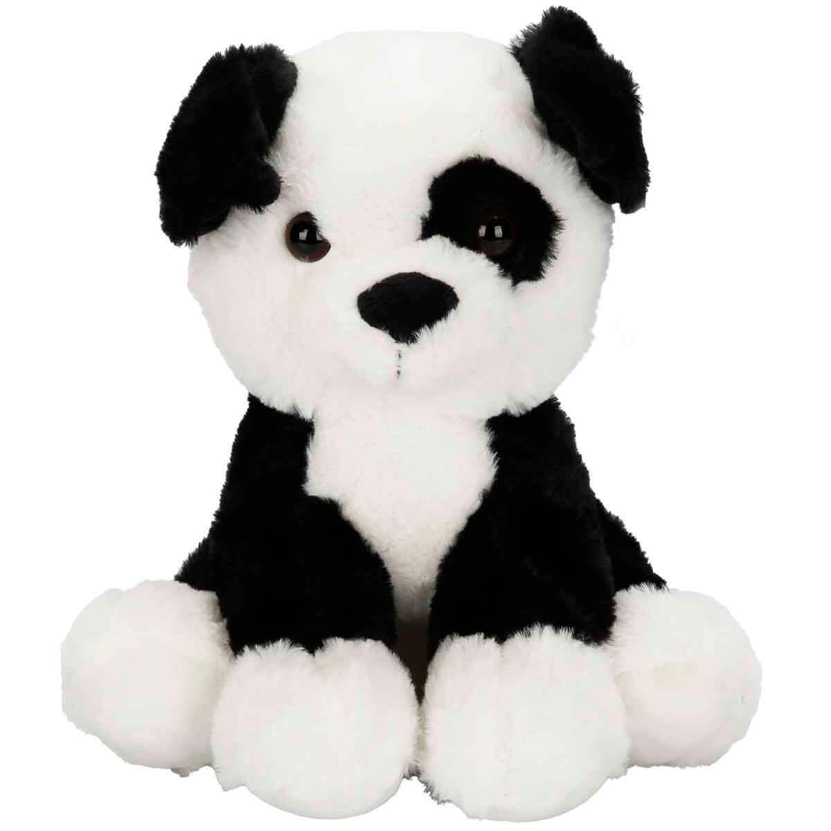 Peluş Hayvanlar, Sunman, Sevimli Peluş Köpek 32 cm 47446 Siyah Beyaz
