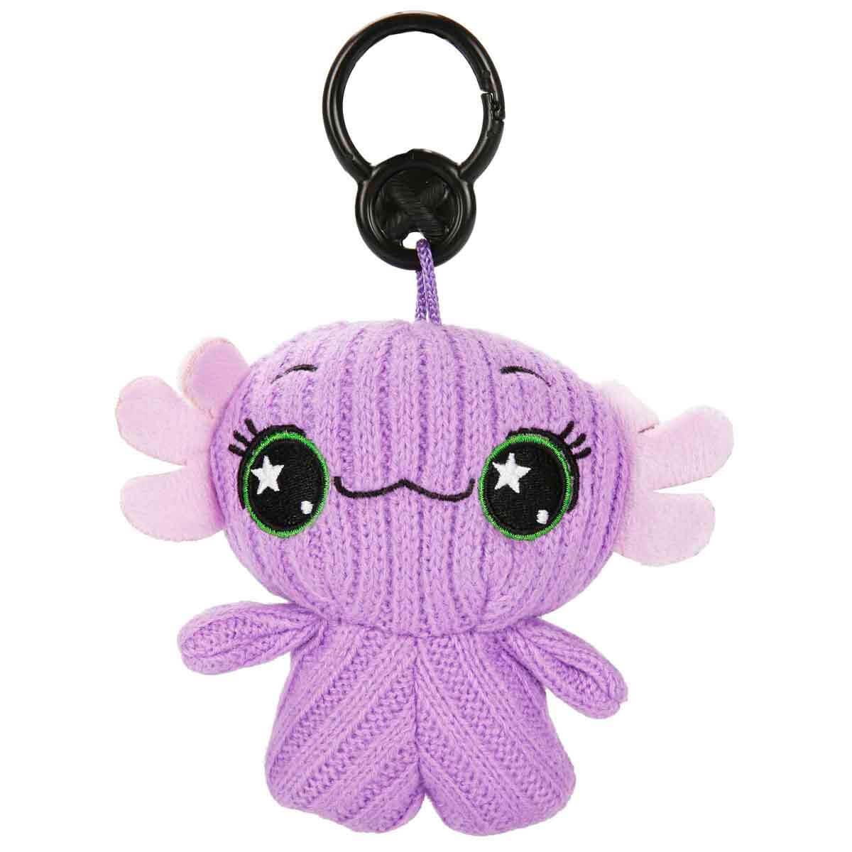 Peluş Karakterler, Sunman, Threadz Charmz Pelüş Anahtarlık 00937 Mor