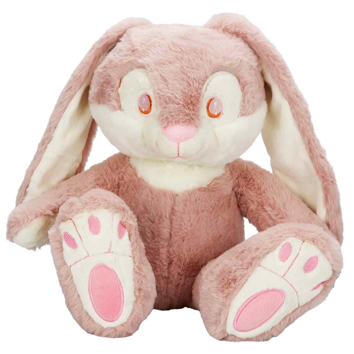 Peluşlar, Sunman, Sevimli Peluş Tavşan 35 cm 48061 Koyu Pembe