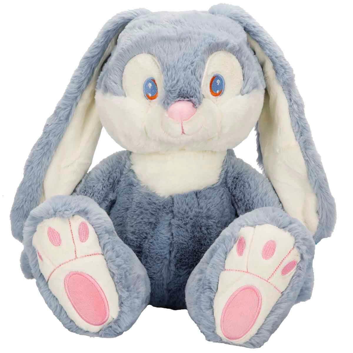 Peluşlar, Sunman, Sevimli Peluş Tavşan 35 cm 48061 Mavi