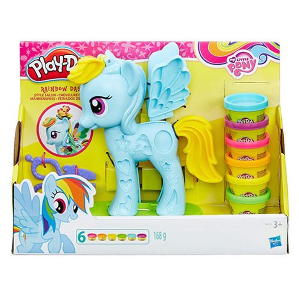 Play-Doh My Little Pony Rainbow Dash Saç Stüdyosu B0011