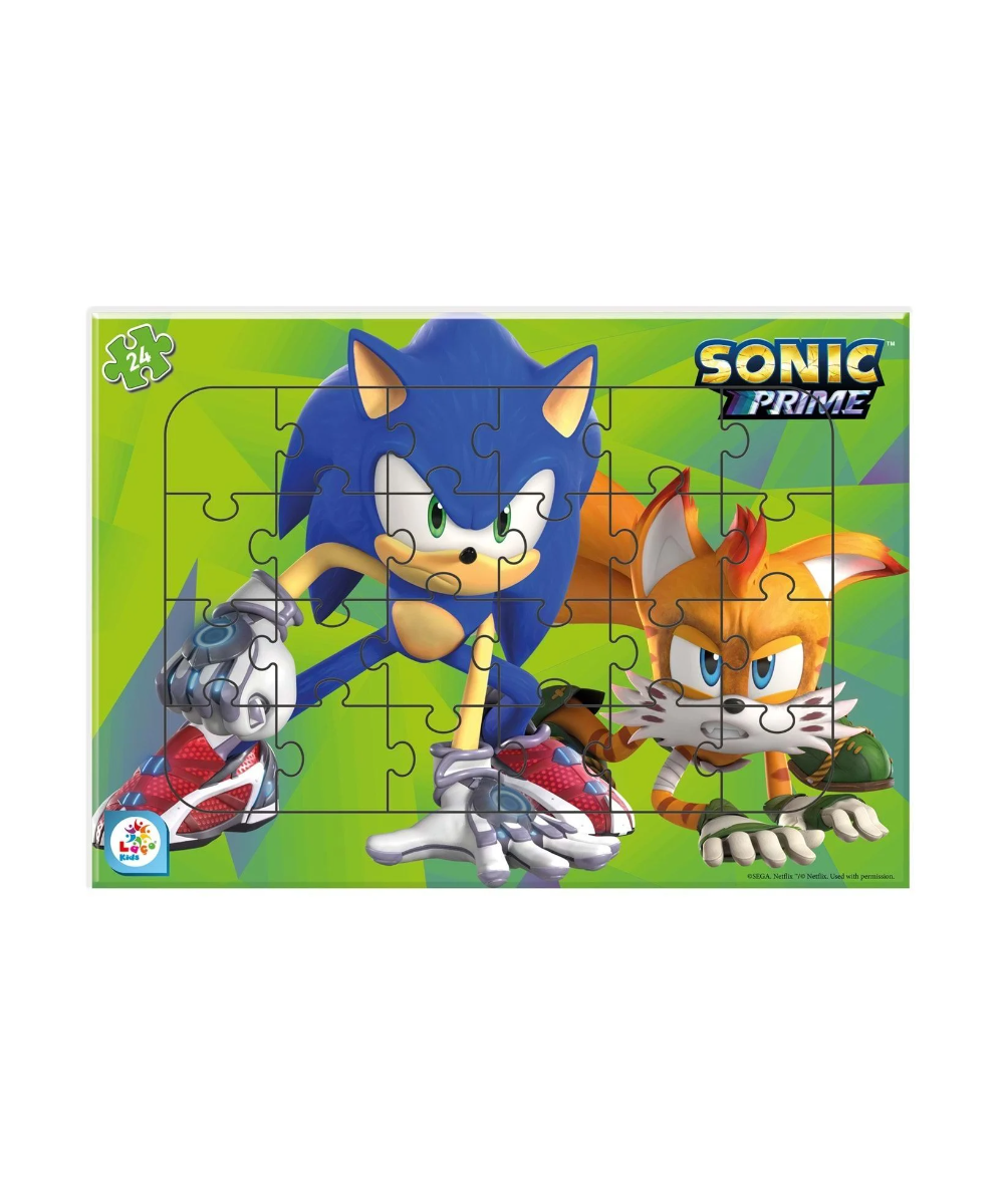 Puzzle ve Yapboz, Laço Kids, Laço Kids Frame Sonic Puzzle 24 Parça SO7866