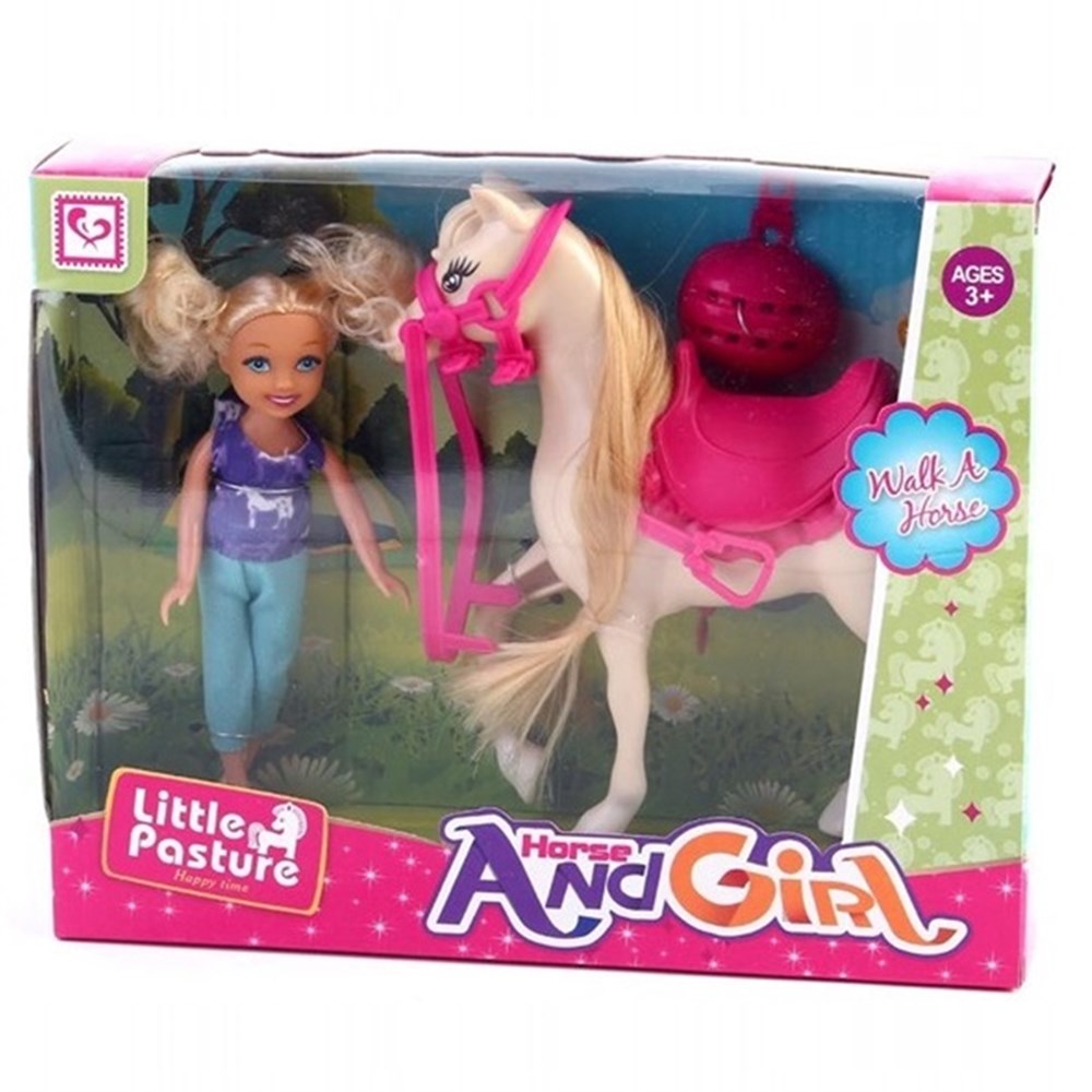 Sarışın Bebek ve Sevimli Atı K899-59