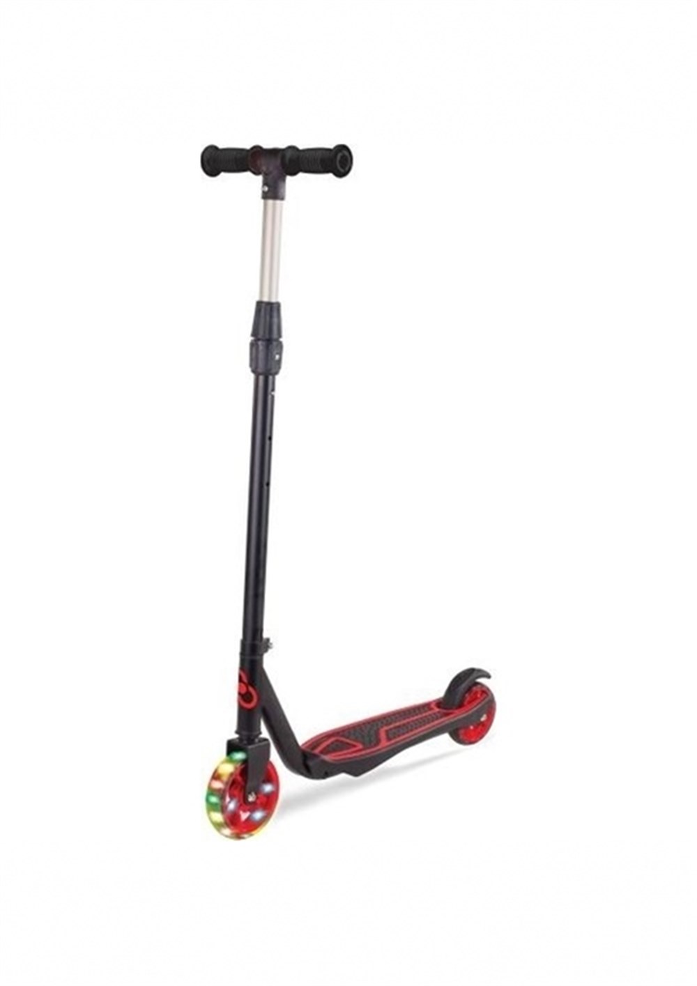 Scooter ve Kaykay, Furkan Toys, Işıklı Scooter Yükseklik Ayarlı Çocuk Scooter Kırmızı