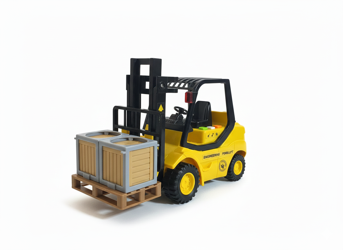 Sesli Işıklı Araçlar, Ceren, CTOY 1:16 Sesli ve Işıklı Sürmeli Forklift