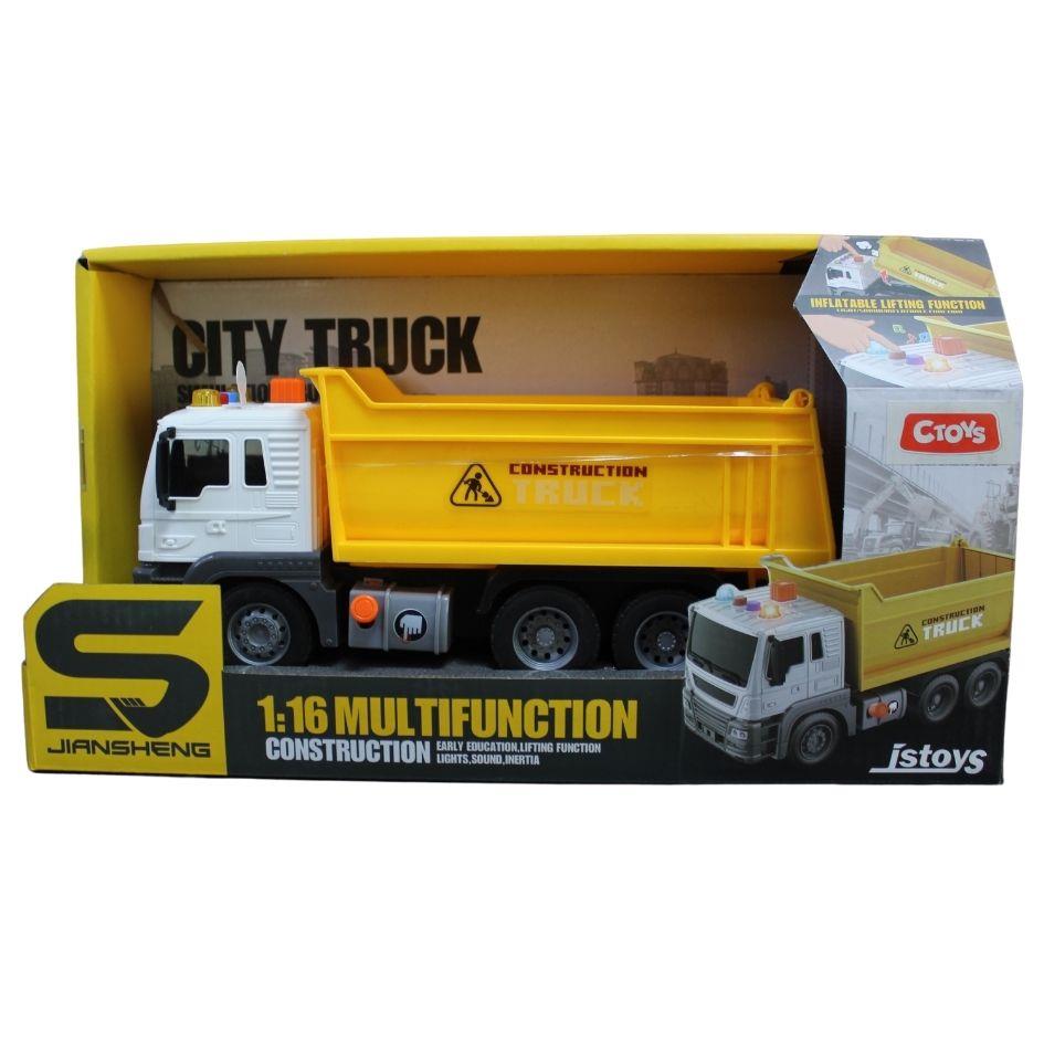 Sesli Işıklı Araçlar, Ceren, CTOY 1:16 Sesli ve Işıklı İş Makinası Kamyon